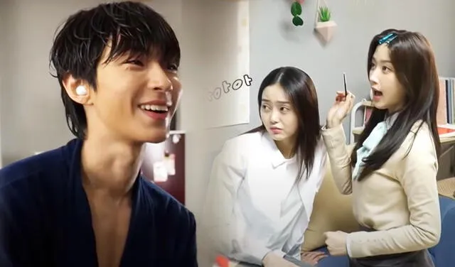 La escena de Seojun y su ropa interior de animal print fueron virales tras el estreno del episodio 6. Foto: composición tvN.