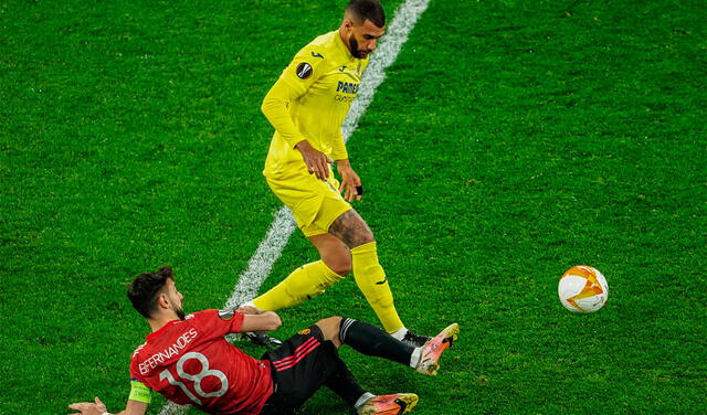 Villarreal superó a Manchester United por penales tras una final de Europa League que terminó 1-1. Foto: AFP