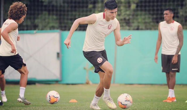 Diego ‘Chiquito’ Romero de 19 años llegó al primer equipo de 'U', por decisión de Nicolás Cordova. Foto: Instagram