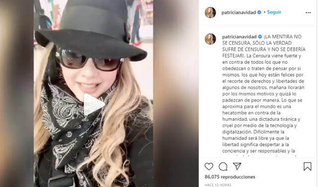 La publicación cuenta con más de 8 mil "me gusta" y más de 80 mil reproducciones. Foto: Captura de Instagram.