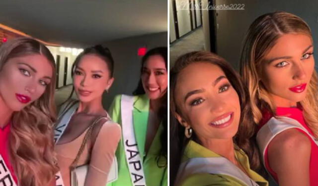 Alessia Rovegno conquistó a sus compañeras del Miss Universo 2022. Foto: Instagram