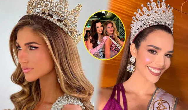 Miss Venezuela y Miss Perú son una de las duplas que más resaltan entre las favoritas a la corona. Foto: composición LR/ Instagram/ Amanda Dudamel.