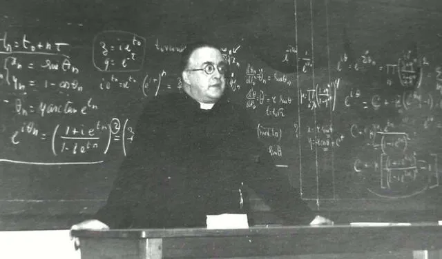 Georges Lemaître, físico y sacerdote jesuita, consiguió conciliar la ciencia y la religión, dos nociones que pueden parecer irreconciliables. Foto: Universidad Católica de Lovaina.