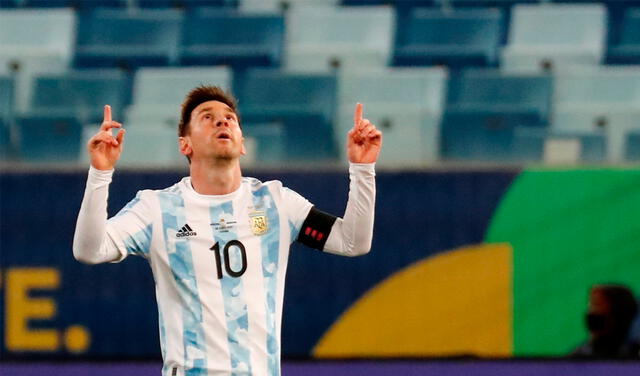 Lionel Messi en Copa América 2021