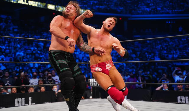 MJF derrotó a Chris Jericho, pero la jueza no se había dado cuenta del pie de Y2J en las cuerdas y anuló el resultado