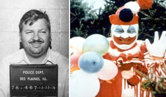 John Wayne Gacy era Pogo, el payaso, criminal que en 1978 fue atrapado por la policía. Foto: difusión