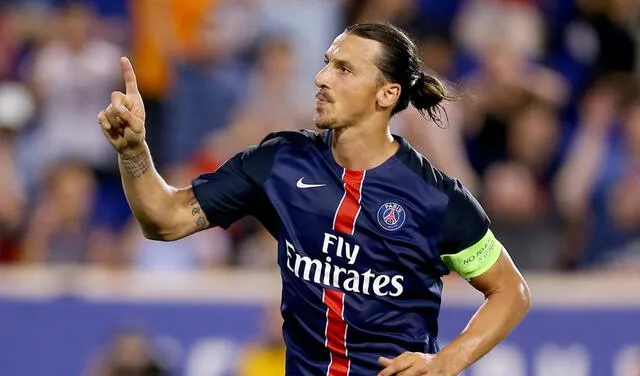 Ibrahimovic jugó cuatro temporadas en el PSG donde anotó 156 goles. Foto: PSG.