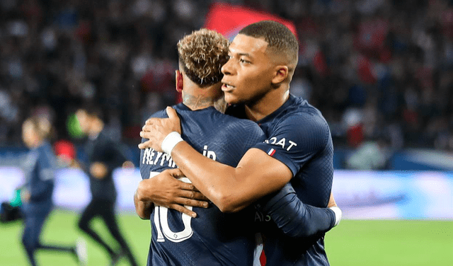 Neymar y Mbappé fueron los protagonistas del clásico francés. Foto: EFE