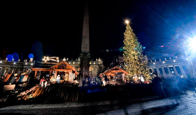 La Nochebuena es la noche de la víspera de Navidad. Foto: AFP
