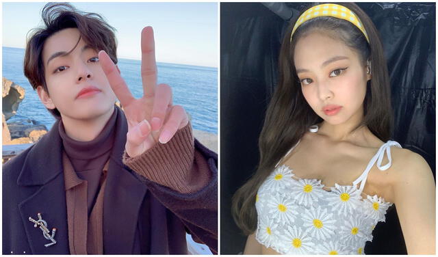 Taehyung y Jennie: ¿Qué pasó con los idols en Instagram? Foto: Composición LR / Imágenes HYPE e Instagram