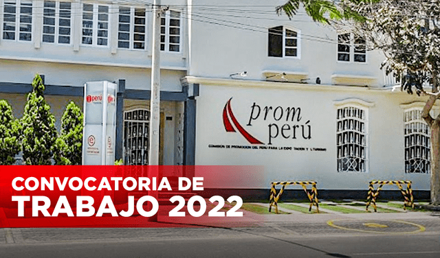 Convocatoria PromPerú 2022