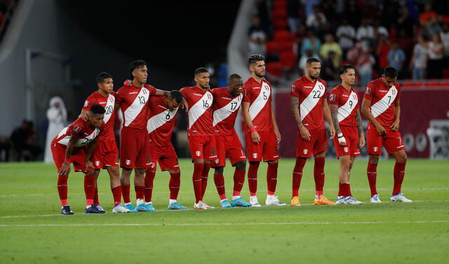 Puntajes de la selección peruana en el repechaje para el Mundial Qatar 2022. Foto: EFE.
