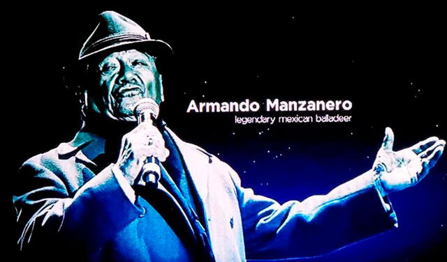 Armando Manzanero fue homenajeado durante la gala de los premios Grammy 2021. Foto: captura TNT