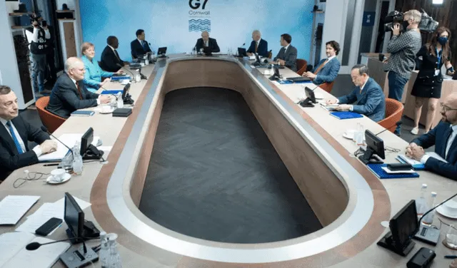Siete potencias económicas integran el G7. Foto: AFP