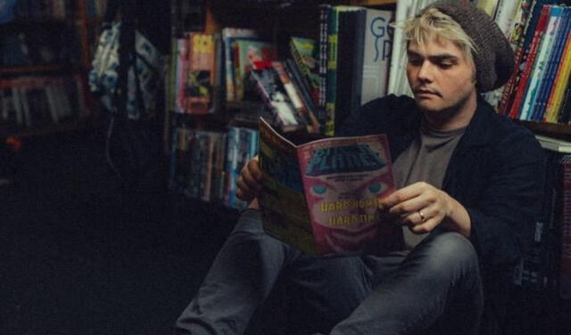 Gerard Way es también un prolijo escritor de cómics. Es, por ejemplo, el autor de The Umbrella Academy, historia que fue adaptada a una serie de Netflix. Imagen: Digger