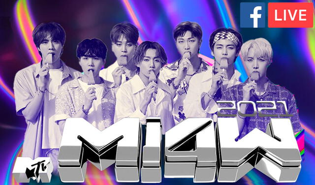 BTS MTV Miaw 2021 live stream free