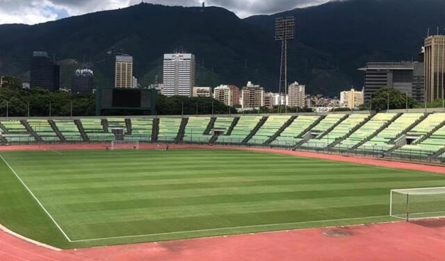 Perú y Venezuela jugaran su partido en el Estadio Olímpico de la UCV. Foto: FVF.