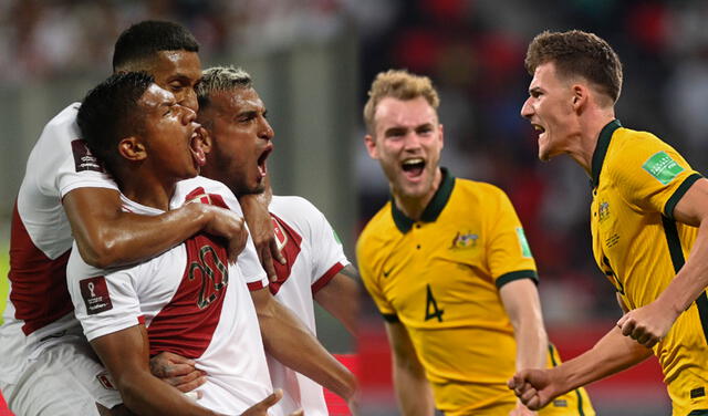 Perú vs. Australia: solo una de las selecciones clasificará al Mundial Qatar 2022. Foto: composición de La República/EFE/FPF