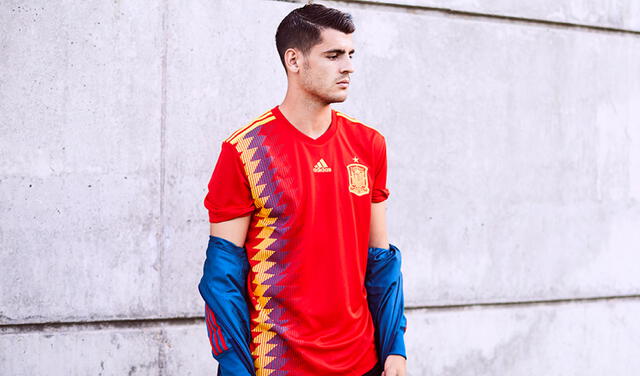 Camiseta de España para el Mundial Rusia 2018. Foto: selección española
