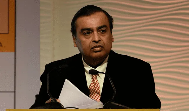 Mukesh Ambani tiene estudios en Ingeniería Química y Administración de Empresas