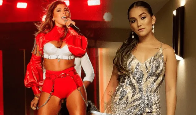Daniela Darcourt y Yahaira Plasencia son dos cantantes peruanas de salsa. Foto: composición LR / Instagram