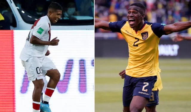 Perú y Ecuador buscan la clasificación al Mundial Qatar 2022. La Bicolor tiene 20 puntos y la 'Tri' 24. Foto: composición EFE
