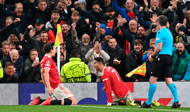 Manchester United, con gol de Cristiano Ronaldo, derrotó 3-2 al Atalanta por la Champions League 2021-22