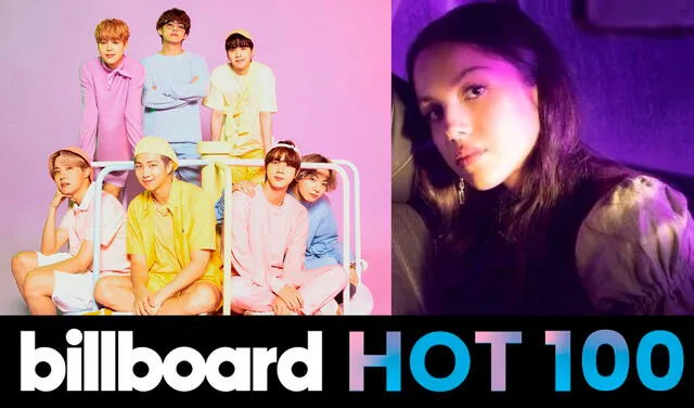 BTS Billboard HOT100 Butter Olivia Rodriguez