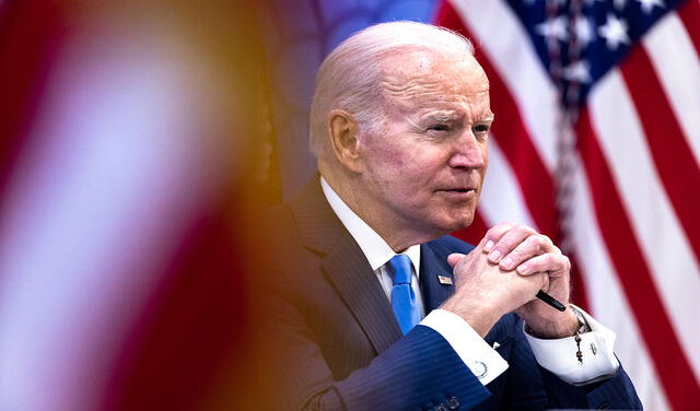 Joe Biden destacó el rol estadounidense en la defensa de Kiev. Foto: EFE