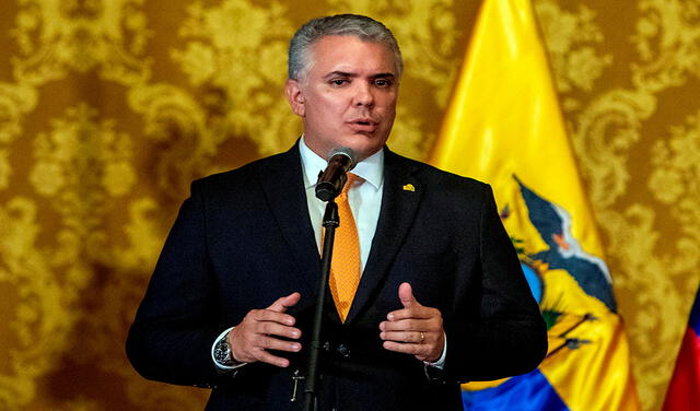 El mandatario de Colombia, Iván Duque, destacó la recuperación económica del país latinoamericano. Foto: AFP
