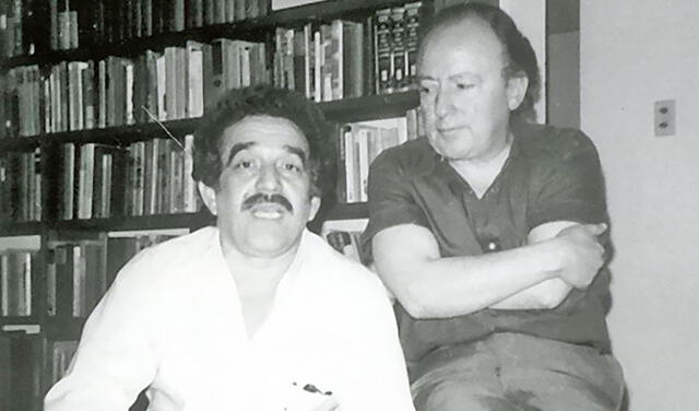 Dúo. Gabriel García Márquez y Augusto Monterroso. Foto: difusión