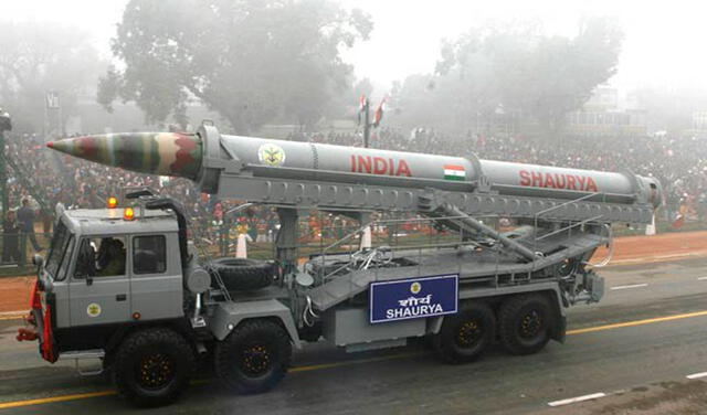 Shaurya, misil hipersónico con un alcance de 1.000 km se probó con éxito en la India