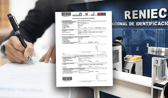 Certificado de defunción: Reniec informó que ya no emitirá este documento de oficio debido a irregularidades