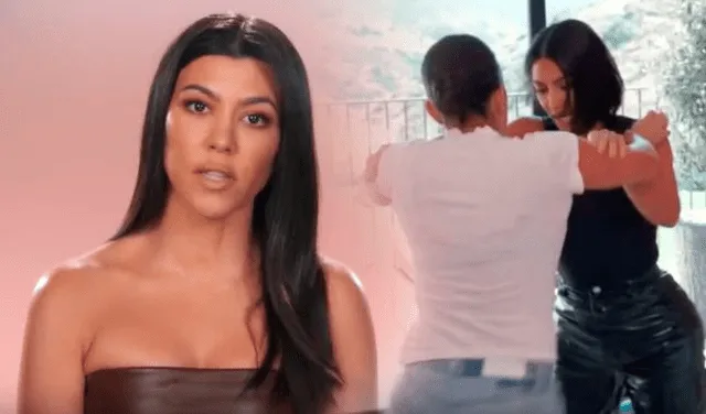 Kim Kardashian y Kourtney Kardashian protagonizaron una violenta pelea.