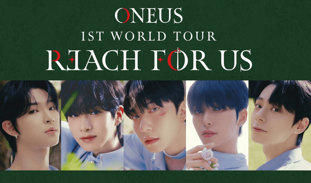 ONEUS, tour mundial Reach for us, América Latina