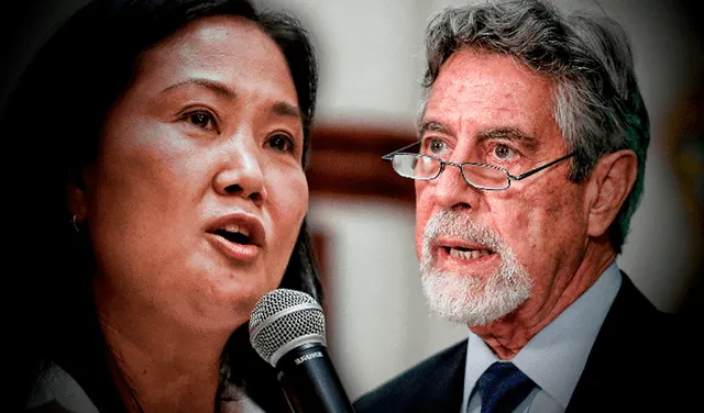 Keiko Fujimori Francisco Sagasti