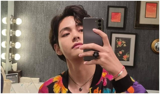 BTS en Instagram: Taehyung compartió selfies, pero más tarde borró la publicación. Foto: IG