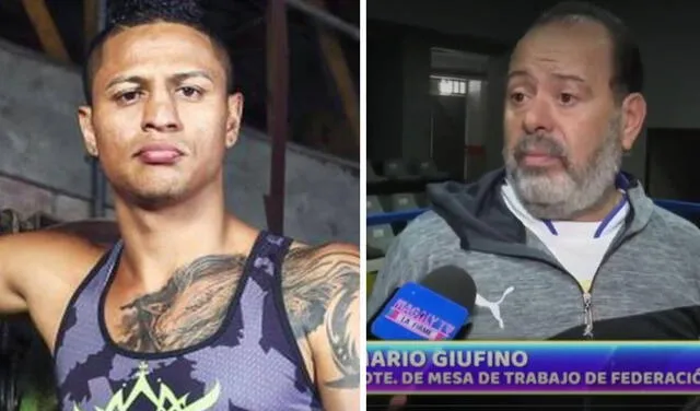 Jonathan Maicelo fue cuestionado por el presidente de la Federación Peruana de Box ante el peligro que hay en sus peleas improvisadas. Foto: captura de ATV