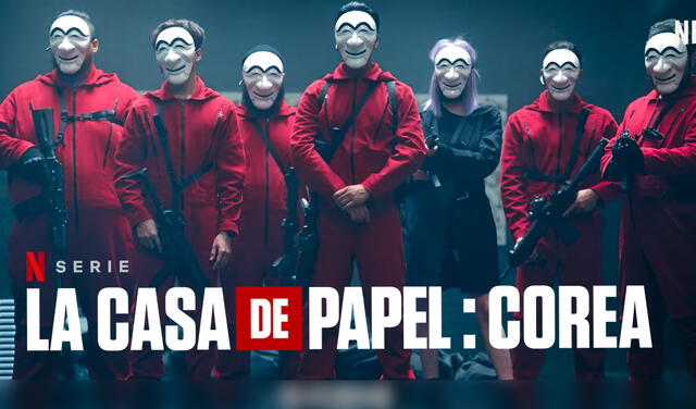 "La casa de papel: Corea" es el título en español para la nueva adaptación de Netflix. Foto: Netflix