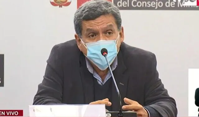 Ministro Hernando Cevallos confirmó que vacunatones serán replicados en Ica, Arequipa, Pasco y Junín. Foto: captura de Tv Perú