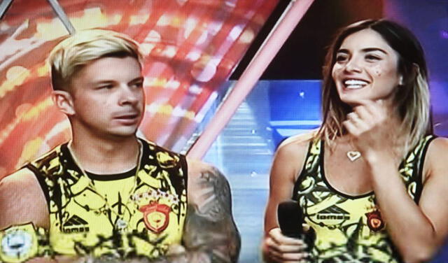 Mario Hart y Korina Rivadeneira