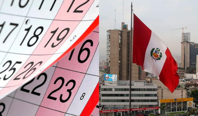 Calendario laboral 2021: ¿cuándo son los próximos feriados en el Perú?