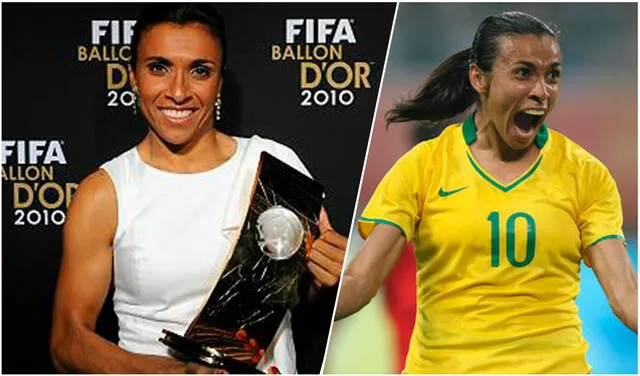 Marta Vieira da Silva es una leyenda del fútbol brasileño y mundial. Actualmente juega en el Orlando City de Estados Unidos. Foto: composición/ BBC/ El Mundo