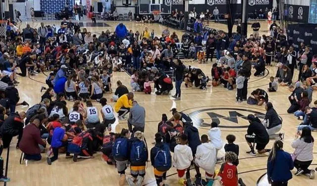 Ninguno de los que se encontraban en la academia de Kobe Bryant podía creer la trágica noticia de la muerte del basquetbolista. (Foto: Us Today)
