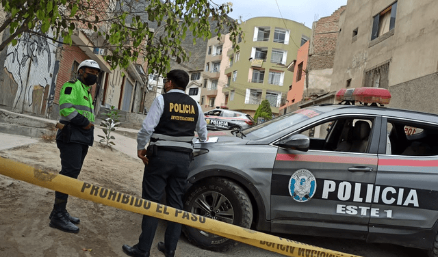 Policías acudieron ante llamada de emergencia por disparos en San Juan de Lurigancho. Foto: Deysi Portuguez/ URPI-LR