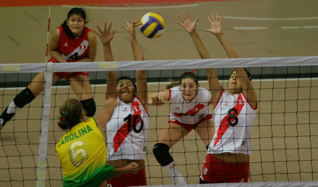 Raffaella Camet integró la selección peruana de voley durante varios años. Foto: GLR