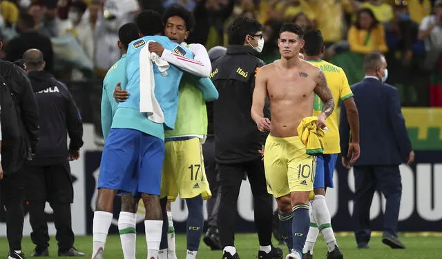 Cuánto quedó Colombia vs Brasil: 0-1, con James Rodríguez por las Eliminatorias Qatar 2022 resumen y gol video