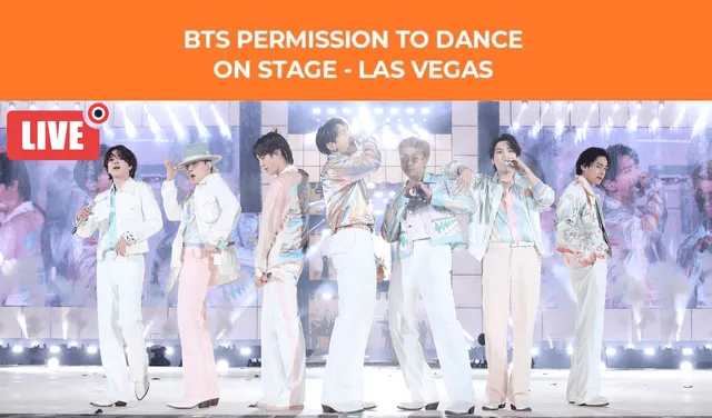 BTS, PTD Las Vegas, gratis online en vivo