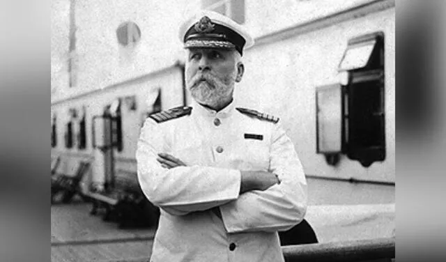 Edward John Smith (1850-1912), el capitán del RMS Titanic. Foto: captura de YouTube