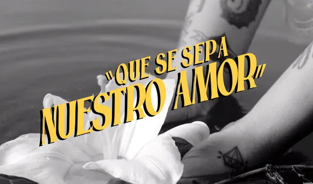 Mon Laferte y Alejandro Fernández presentaron el videoclip de la canción "Que se sepa nuestra amor" | Fotocaptura YouTube Mon Laferte